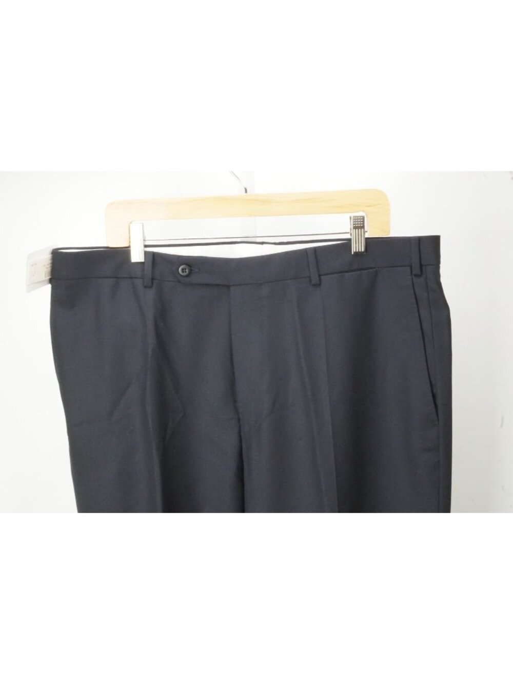 Burberry London Navy Blue 100% Wool Mens Dress Pants Sz 56 EU BRAND NEW